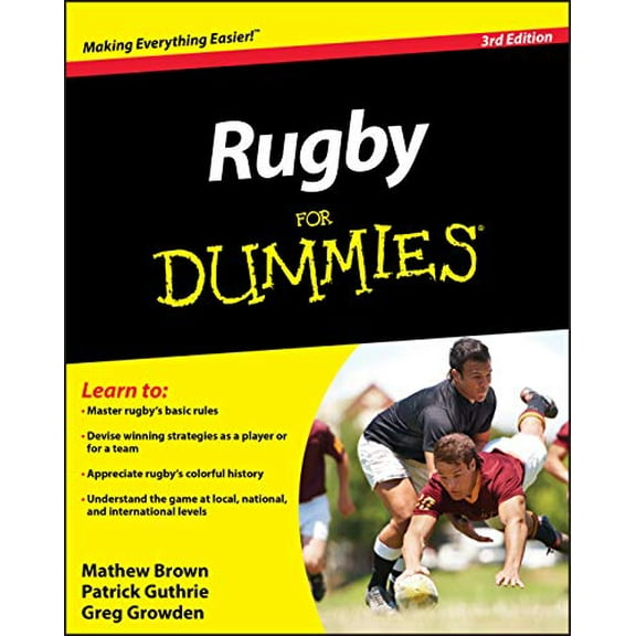 Pre-Owned Rugby for Dummies (Paperback) 1118043324 9781118043325