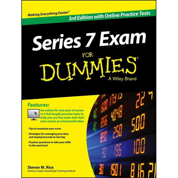Pre-Owned For Dummies: Series 7 Exam for Dummies, with Online Practice Tests (Paperback)