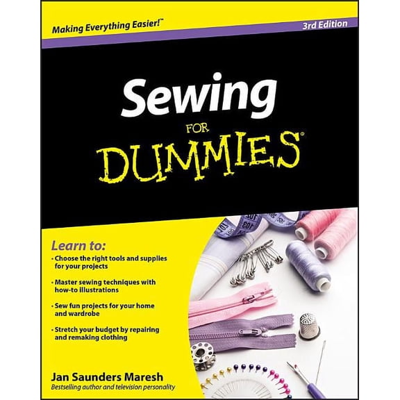 Pre-Owned For Dummies Sewing for Dummies, (Paperback)