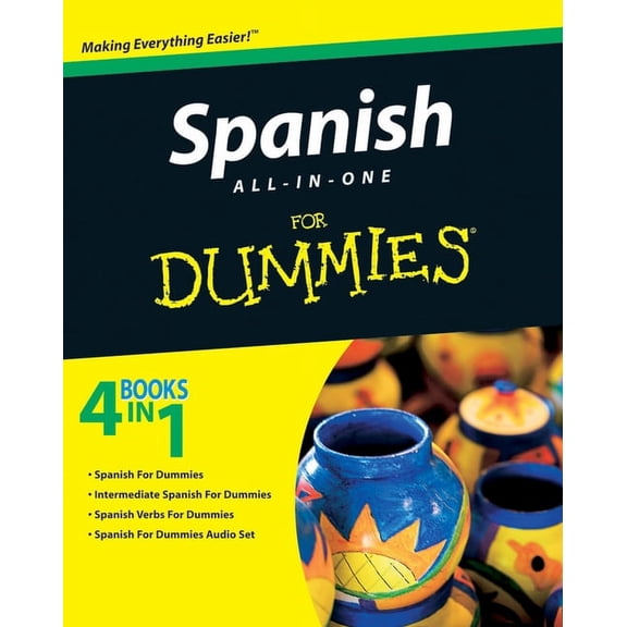 Pre-Owned For Dummies Spanish All-In-One for Dummies, (Paperback)
