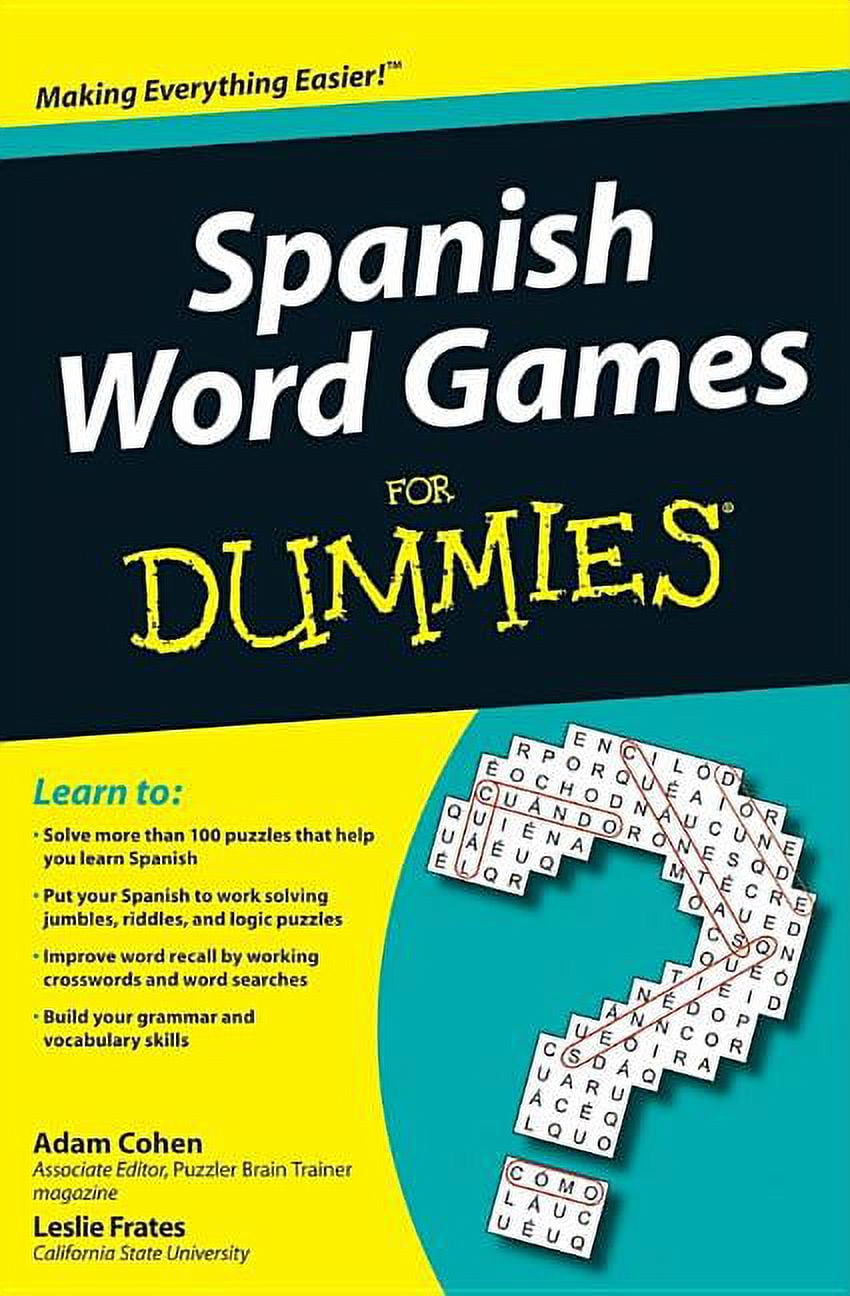 For Dummies Spanish Word Games for Dummies (Paperback)