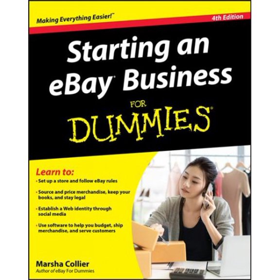 Pre-Owned Starting an Ebay Business for Dummies (Paperback) 1118004671 9781118004678