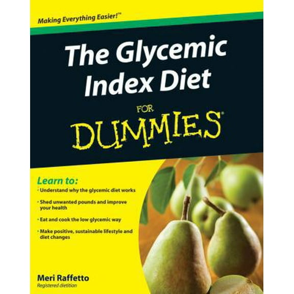 Pre-Owned The Glycemic Index Diet For Dummies (Paperback) 0470538708 9780470538708
