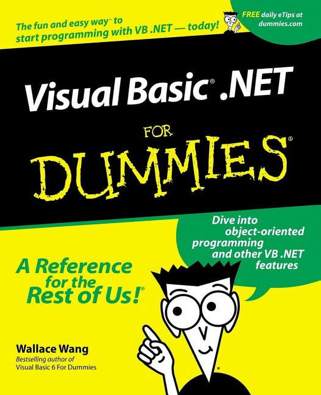 For Dummies: VisualBASIC .Net for Dummies (Paperback) - Walmart.com