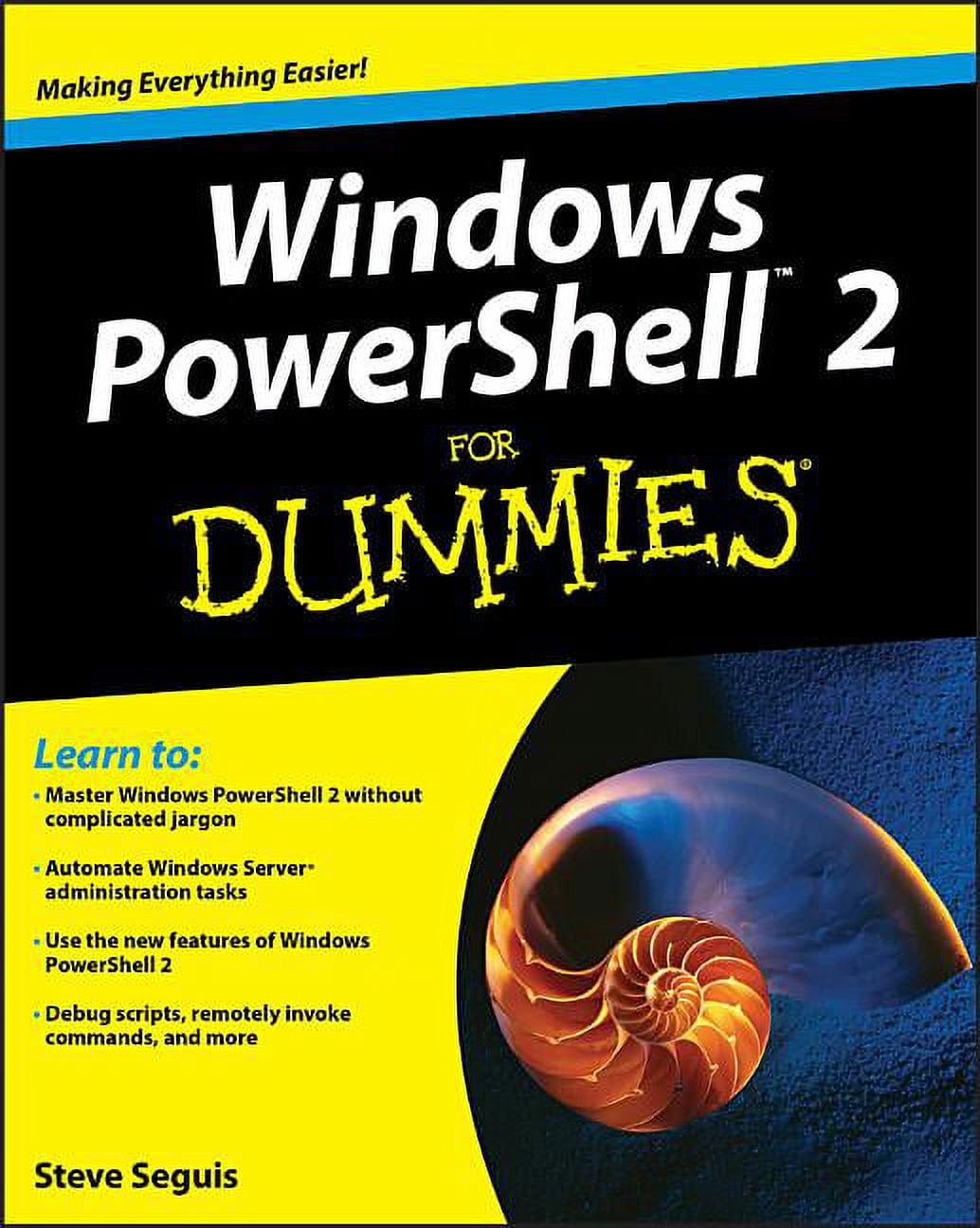 For Dummies Windows Powershell 2 for Dummies, (Paperback) - Walmart.com