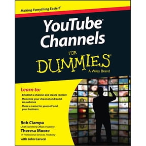 Pre-Owned For Dummies: Youtube Channels for Dummies (Paperback)