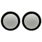 For Durable 6-inch BBQ grill wheels (with/without cap) - 2-pack, Easy to move