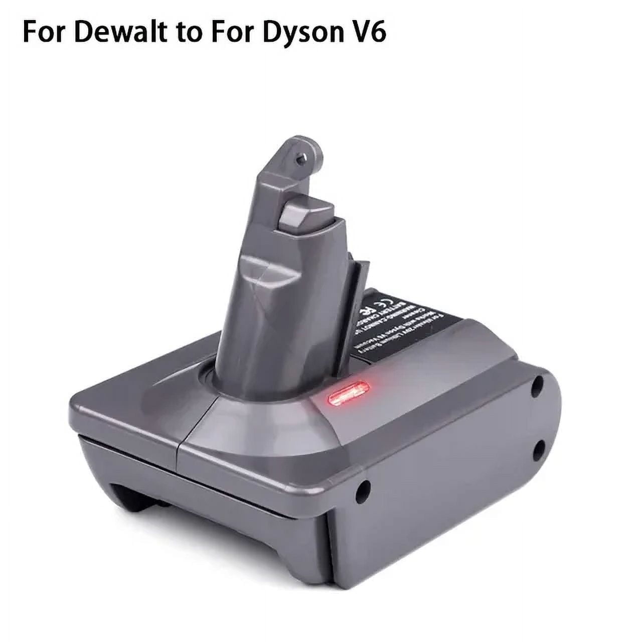 For Dy*son V6 Battery Adapter for De*walt 20V Battery Converter
