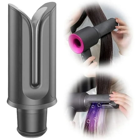 Straight Nozzle Attachment Supersonic Hair Dryer Accessories Hair Styling Plate Clamp Straighten Tool Nozzle
