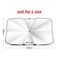 For ECLASSCar Windshield Sun Shade Blocks, UV Ray Reflector Umbrella