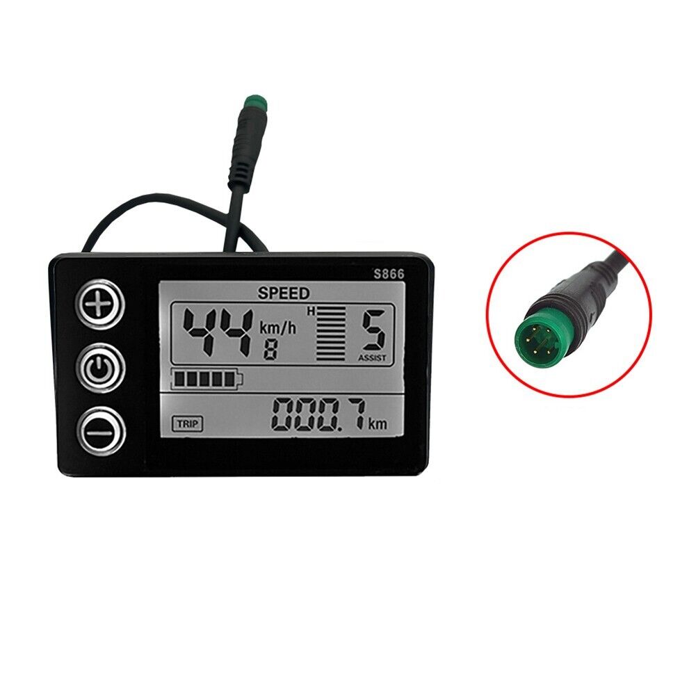 For E-bike Lcd Display 24V/36V/48V Display E-Bike Electric Bike LCD MTB Parts