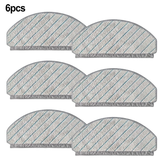 For ECOVACS For Deebot N20 N20 PLUS Mop Cloth Replacement Parts 6 Pack