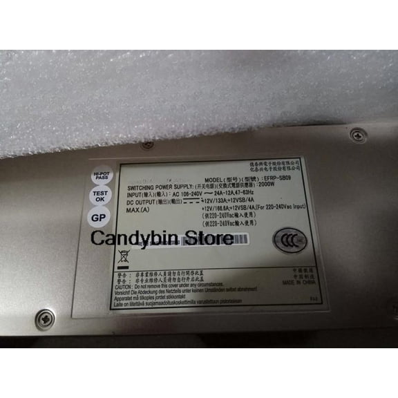 For EFRP-SB09 server power module, TC3600 power supply