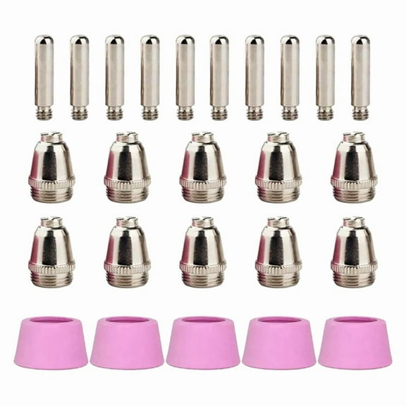 For ELECTRIC 58605 20A Plasma Cutter Parts 59184 Electrodes 59183 Tips Nozzles (25-Pk Kits)
