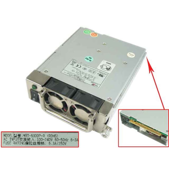 For EMACS Zippy MRT-6300P-R Server Power Supply 300W