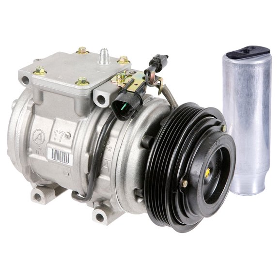 For Eagle Summit & Mitsubishi Expo LRV OEM AC Compressor w/ A/C Drier - BuyAutoParts
