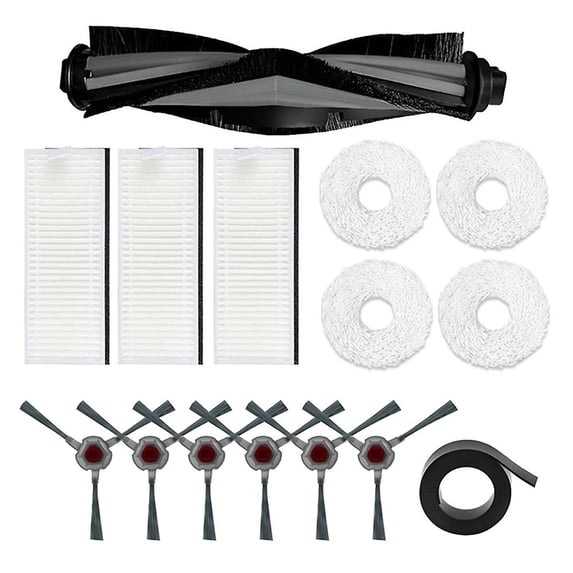For Ecovacs Deebot Ozmo N9+ Mop Robot Side Main Brush Filter Mop Pad