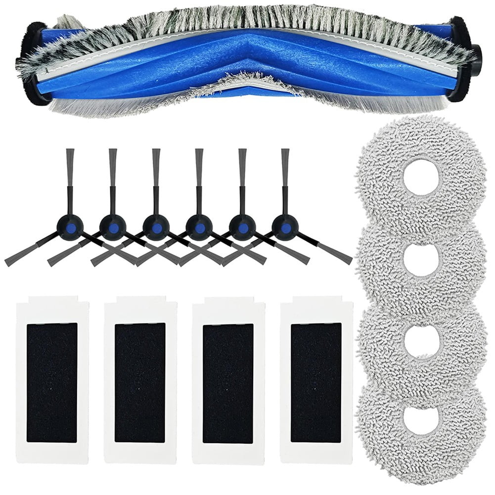 For Ecovacs T30S/ T30S Pro Robot Vacuum Cleaner Side Brush Filter Mop Cloth