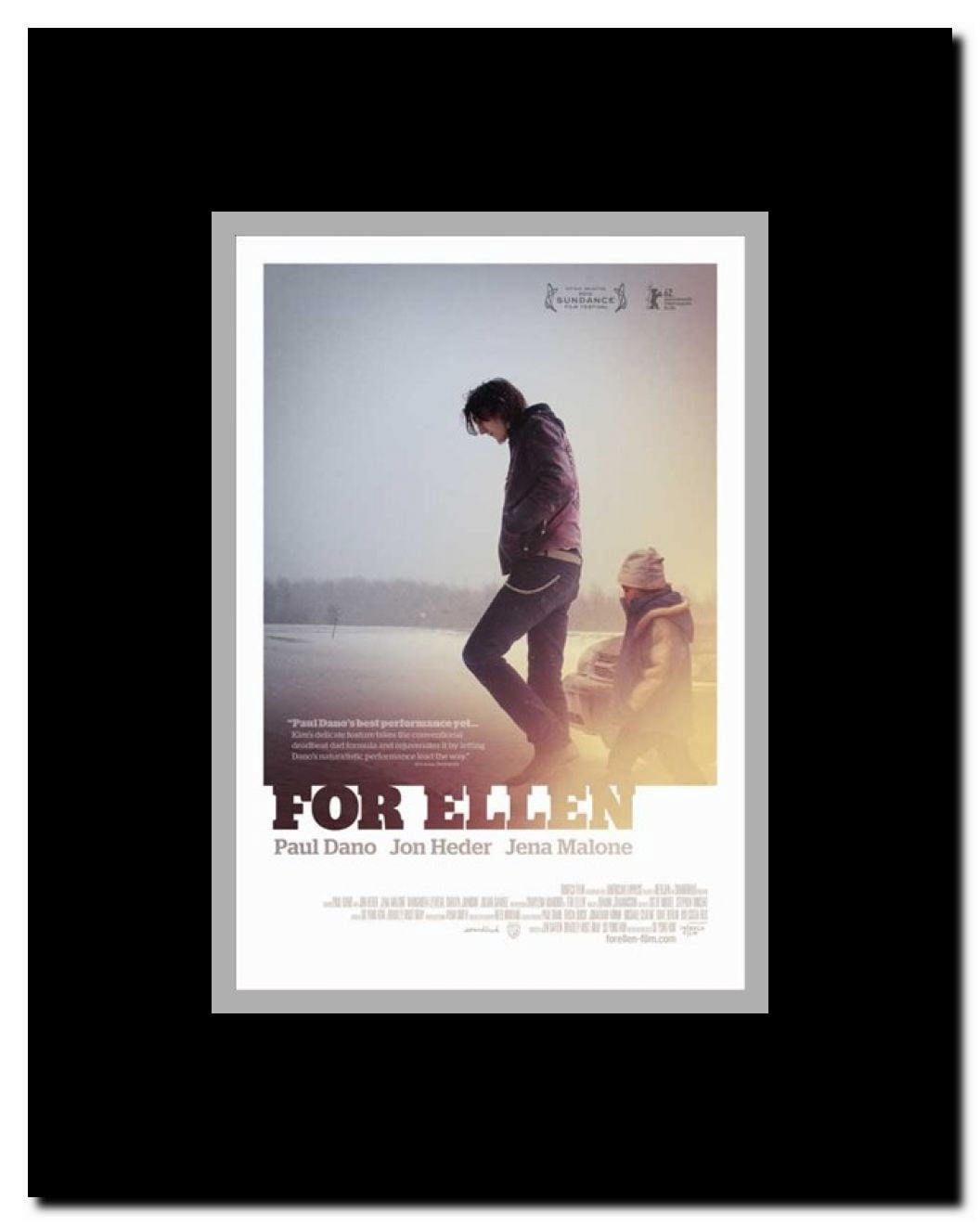 For Ellen Framed Movie Poster
