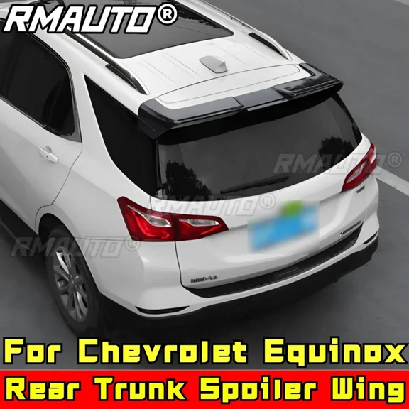 For Equinox Body Kit Rear Trunk Wing Glossy Black Sport Style Rear Trunk Spoiler Rear Wing For Chevrolet Equinox Car Accessories