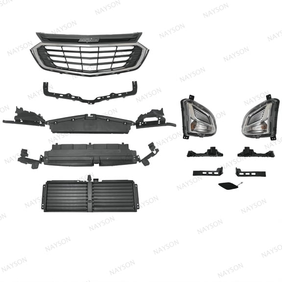 For Equinox L/LS/LT 2018-21 Grille/Bumper Support/air baffles/shutters/Fog Light