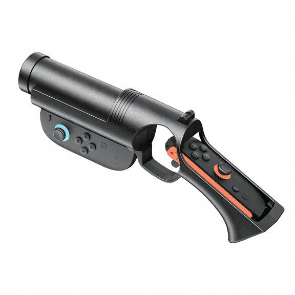 For Ergonomic Game Gun Grip Compatible with Switch 2 Joy Con Controller Mount Immersive Motion Shooting Game Accessory