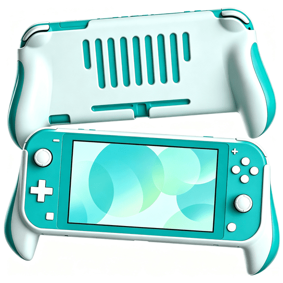 For Ergonomic Hand Grip Case Compatible with Nintendo Switch Lite Portable Comfort Protective Gaming Cover Accessories