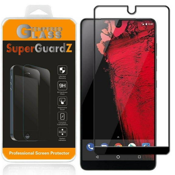 For Essential Phone PH-1 / Essential Phone - SuperGuardZ Full Cover Tempered Glass Screen Protector, Edge-To-Edge, 9H, Anti-Scratch, Anti-Bubble, Anti-Fingerprint