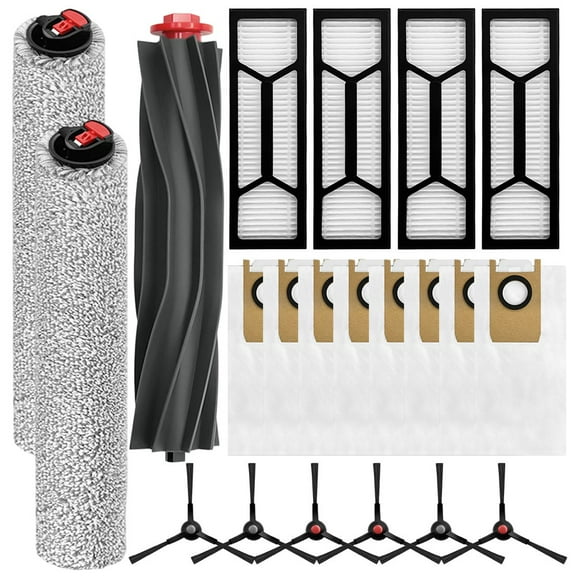 For Eufy Accessory Kit For Omni S1 Pro/S1, Rolling Mops, Filters, Dust Bags Kit Household Cleaning Tool Cleaning Brushe Accessor B