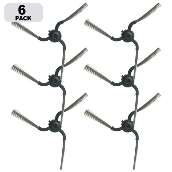 For Eufy Replacement Side Brushes (6 Pieces) Compatible Self-Empty C10