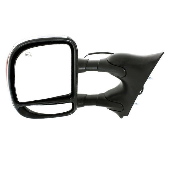For F-Series Truck Power Heated w/Turn Signal Telescopic Tow Mirror Driver Side