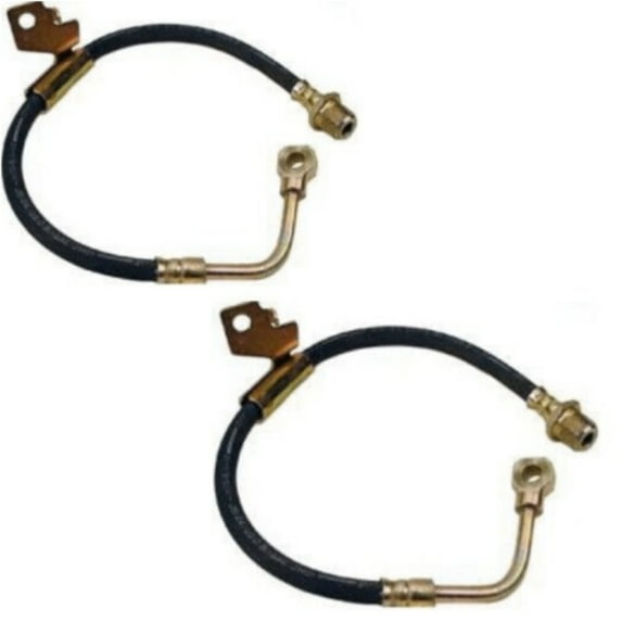 For F100 F150 F250 . Set of 2 Brake Lines Front Driver & Passenger Pair