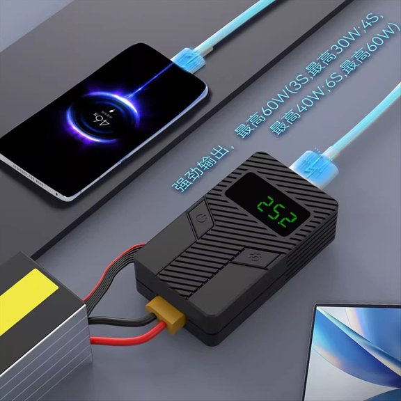 For FDQ Discharger Quick Charging Discharging Tool PD3.0/QC4+ Protocals Supported for Energy Conversion Efficient