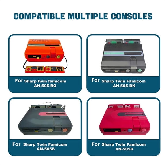 For FDSkey Disk System Drive Emulator+Cable Adapter+4GB Card with OLED Display for Twin Famicom Emulator Black