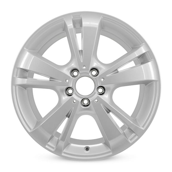 For FRONT Mercedes-Benz E300 E350 E400 E550 OEM Design Wheel 18" 18x8.5 2012-2013 Silver Single Replacement Rim