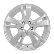 For FRONT Mercedes-Benz E300 E350 E400 E550 OEM Design Wheel 18 18x8.5 2012-2013 Silver Single Replacement Rim