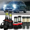 thumbnail image 1 of For Fiat 500 2012-2019 Combo LED Headlight Hi-Lo Beam + Fog Light DRL Bulbs Kit, 1 of 12
