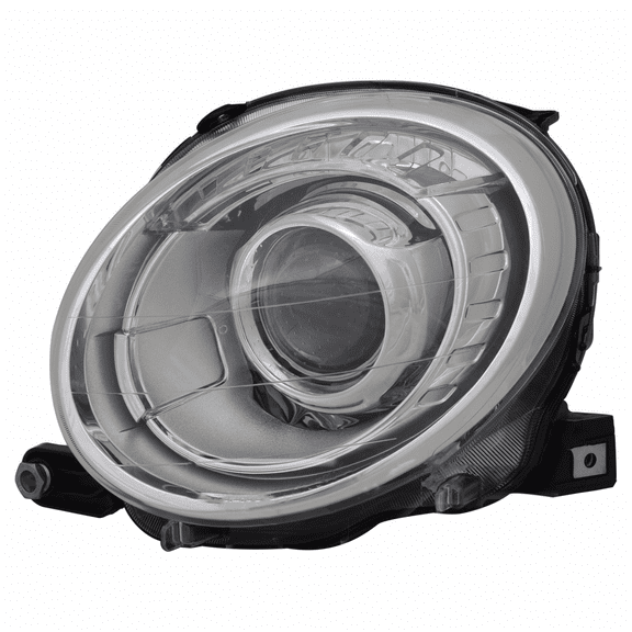 For Fiat 500 Hatchback / 500C Convertible 2012-2016 Headlight Assembly Driver Side CAPA Certified | FI2502100 | 5182429AE