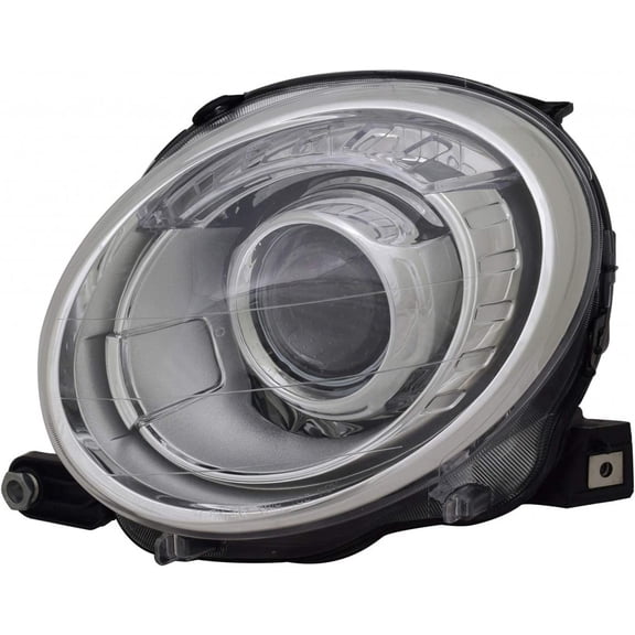 For Fiat 500 Headlight 2012 13 14 15 16 17 18 2019 Driver Side Projector For FI2502100 | 5182429AE