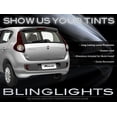 thumbnail image 1 of For Fiat Palio Tinted Smoked Tail Lamp Light Overlays Kit Film Protection, 1 of 3