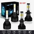 thumbnail image 1 of For Fiat Strada 2007-2014 Headlights H1 H7 High/Low Beam Bulbs 4pc, 1 of 10