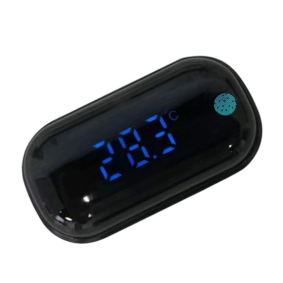 For Fish Aquarium Digital Thermometer With Touch Screen And Stickon Design