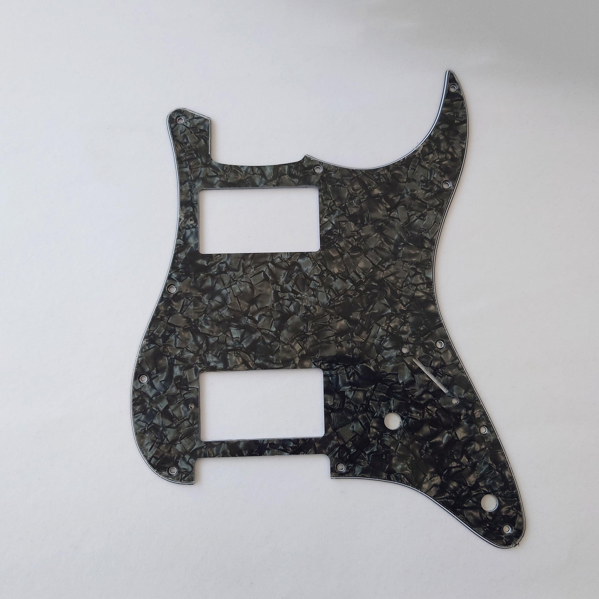 For Fit Fender Stratocaster HH Humbucker Pickup Strat Guitar Pickguard Replacement Parts with Mounting Screws 3 Ply