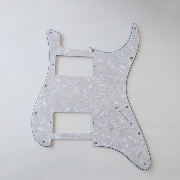 For Fit Fender Stratocaster HH Humbucker Pickup Strat Guitar Pickguard Replacement Parts with Mounting Screws 3 Ply