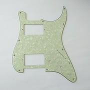 For Fit Fender Stratocaster HH Humbucker Pickup Strat Guitar Pickguard Replacement Parts with Mounting Screws 3 Ply