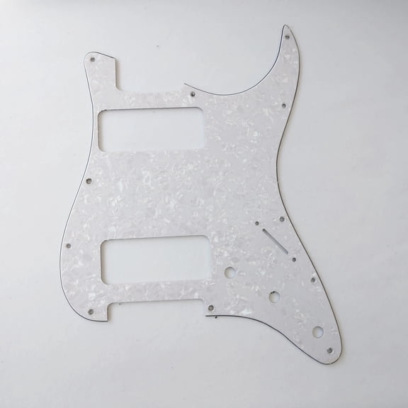 For Fit Fender Stratocaster P90 2 Pickup Strat Guitar Pickguard Replacement Parts with Mounting Screws 3 Ply