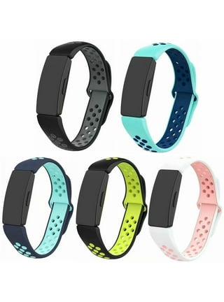 HGYCPP For Fitbit- Ace 3/Luxe Inspire Bands Adjustable Fashion Silicone  Durable Belt Wristband Link Bracelet Waterproof Strap 