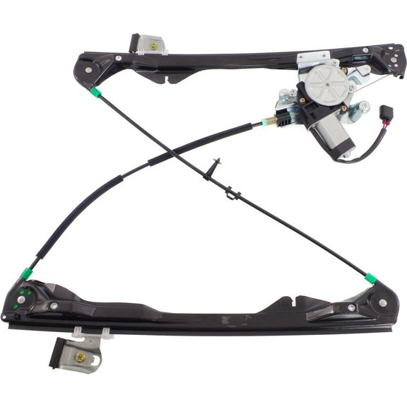 For Focus Window Regulator Glass Front Driver Left Side with motor LH Hand Sedan