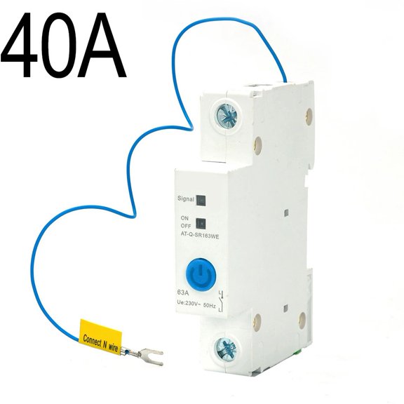 For For Smart Circuit Breaker 1P 63A Din Rail For Smart Switch Remote