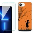 thumbnail image 1 of For For iPhone 16e Phone Case Cover, Shockproof Case with Tempered Glass Screen Protector, by OneToughShield - Autumn Leaf, 1 of 2